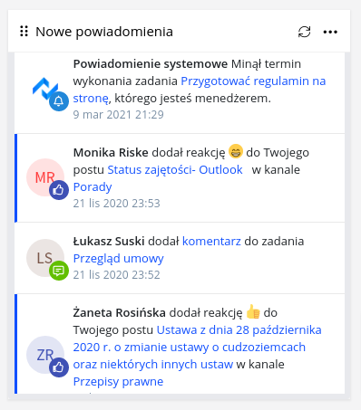 Stay up to date with notifications